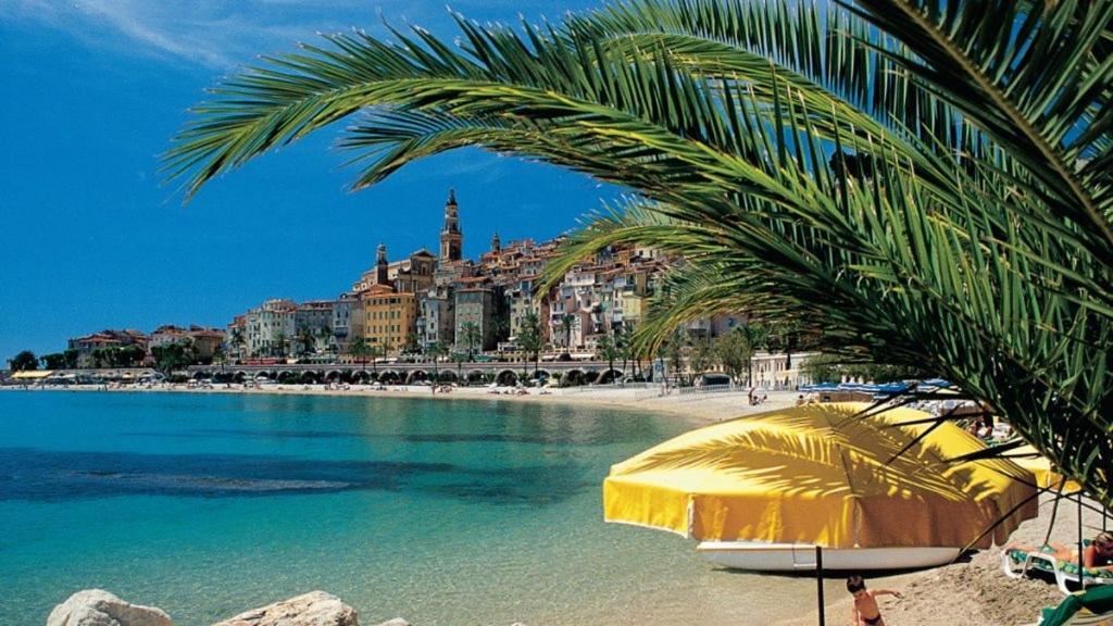 Monaco # Menton - 4 Persons - Hypercenter - Private Parking - Full Renovated - Clim - Fast Wifi - Beach And Sun 외부 사진