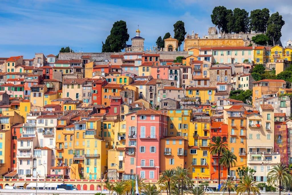 Monaco # Menton - 4 Persons - Hypercenter - Private Parking - Full Renovated - Clim - Fast Wifi - Beach And Sun 외부 사진
